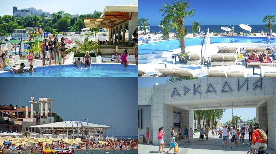 Sea, Central Arcadia, Lux 3 Room Apartment Odessza Kültér fotó